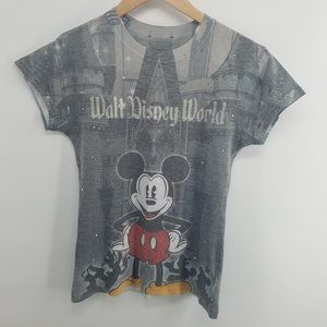 Disney land walt disney super soft graphic tee t shirt mickey mouse S